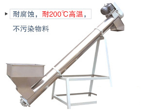 采用304/316L不銹鋼材質(zhì),可以輸送腐蝕性及高溫物料,運輸平穩(wěn)